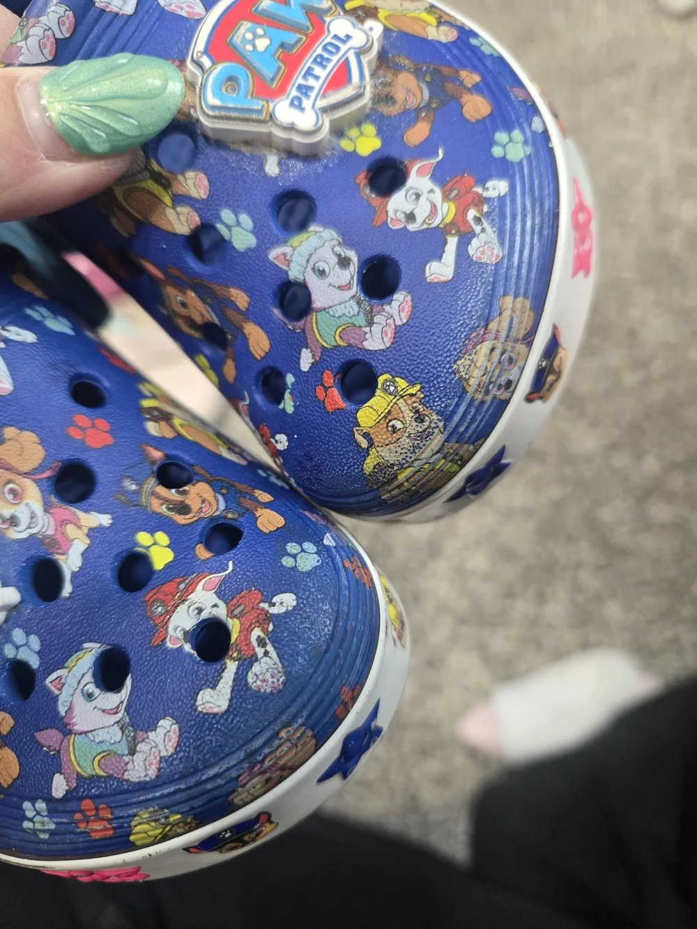 Paw Patrol Toddler 7c Crocs